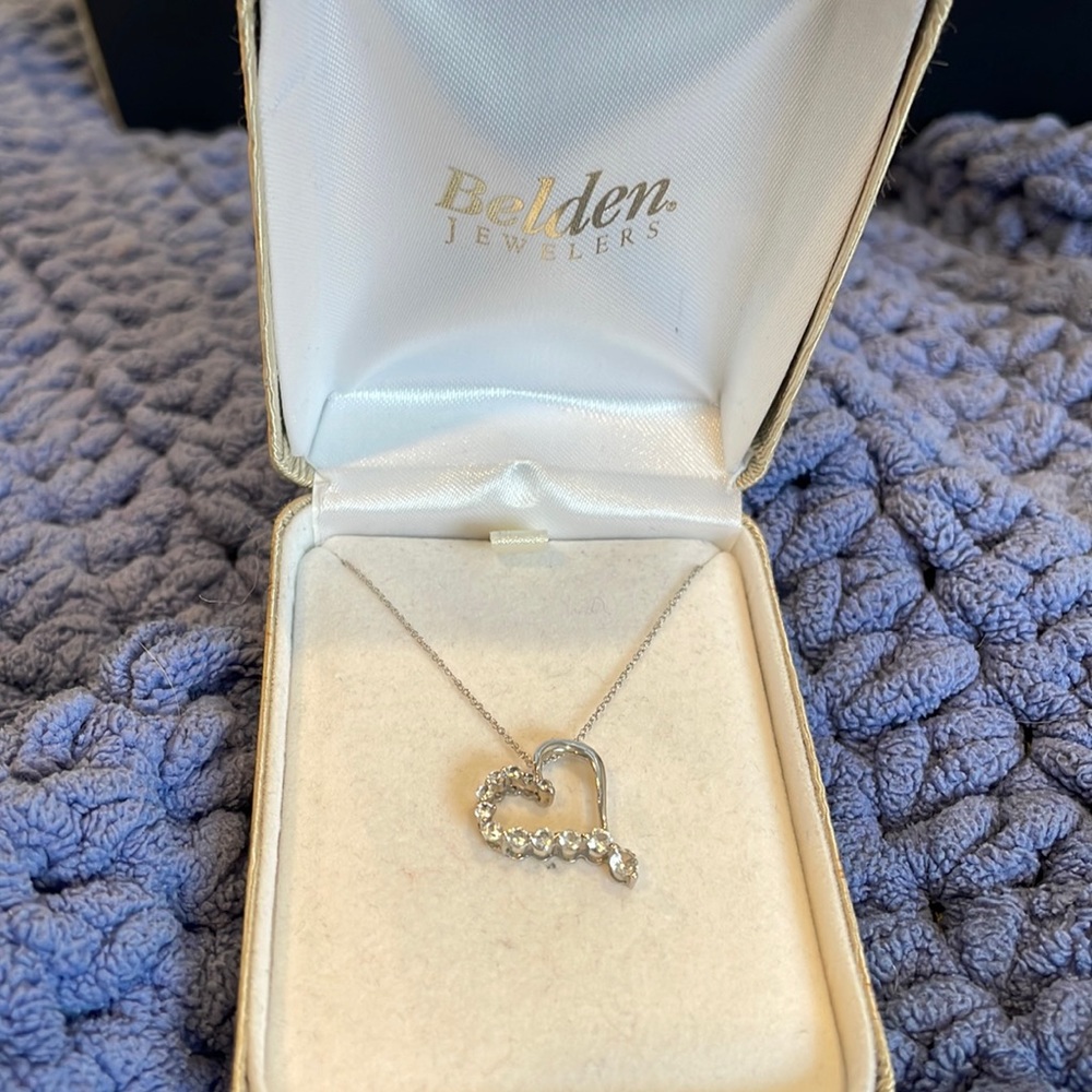 Belden heart necklace